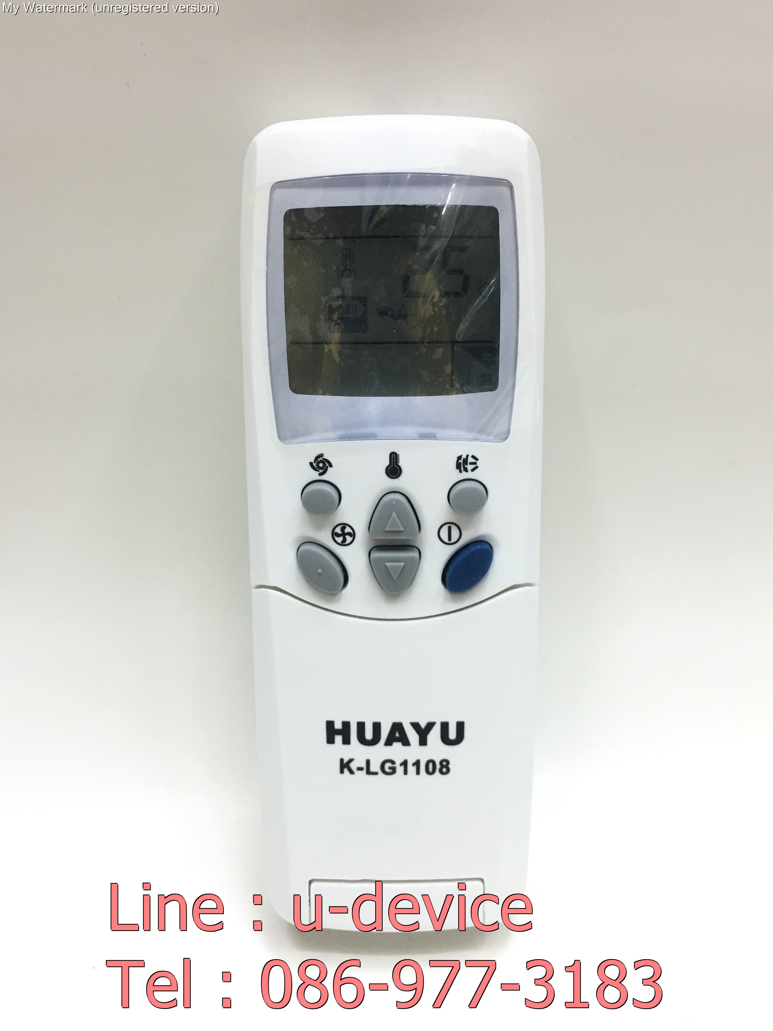 รีโมทแอร์ แอลจี LG [ใช้กับแอร์แอลจีได้ทุกรุ่น]