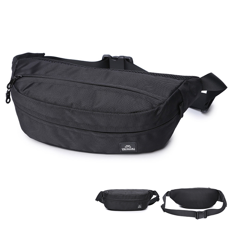 กระเป๋าคาดอก กระเป๋าคาดเอว werocker | WBL004 black side