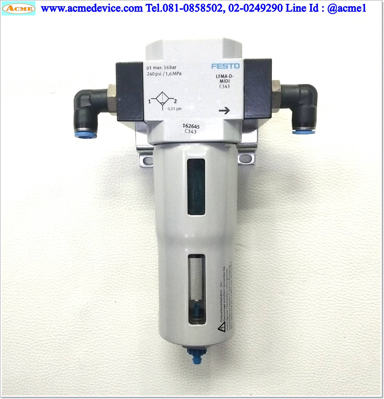 Air Filter Festo รุ่น LFMA-D-MIDI