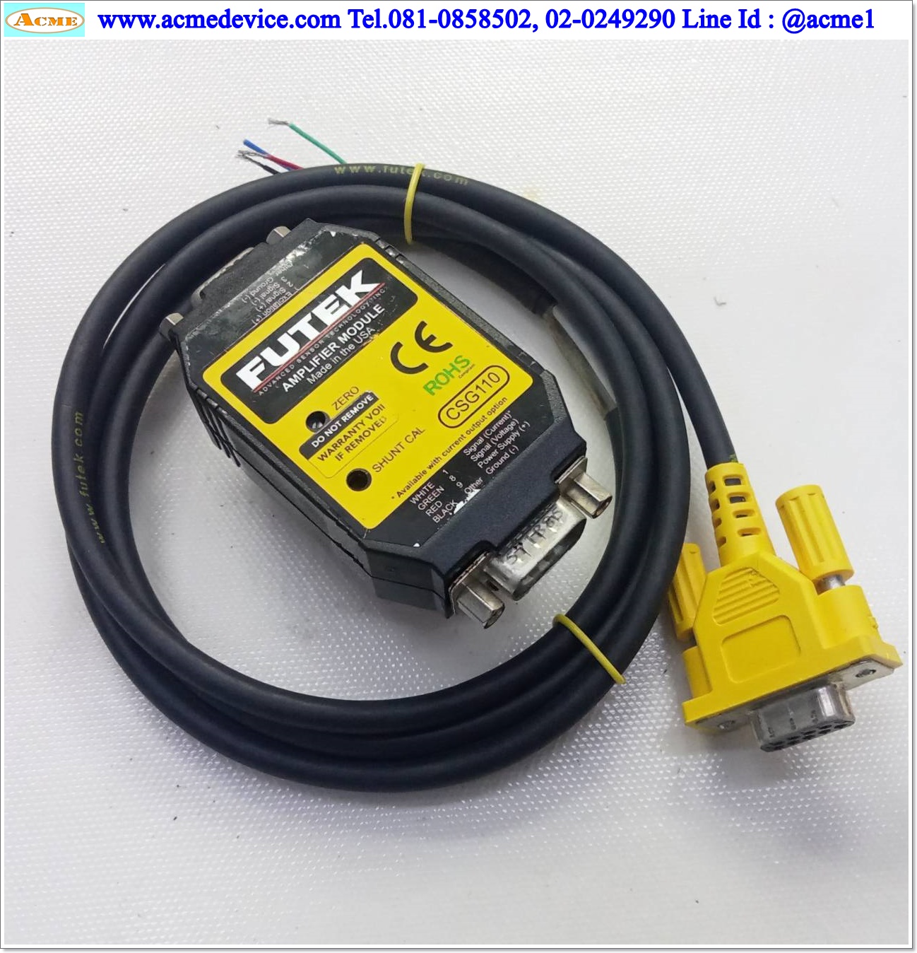 FUTEK Sensor Amplifier Module รุ่น CSG110