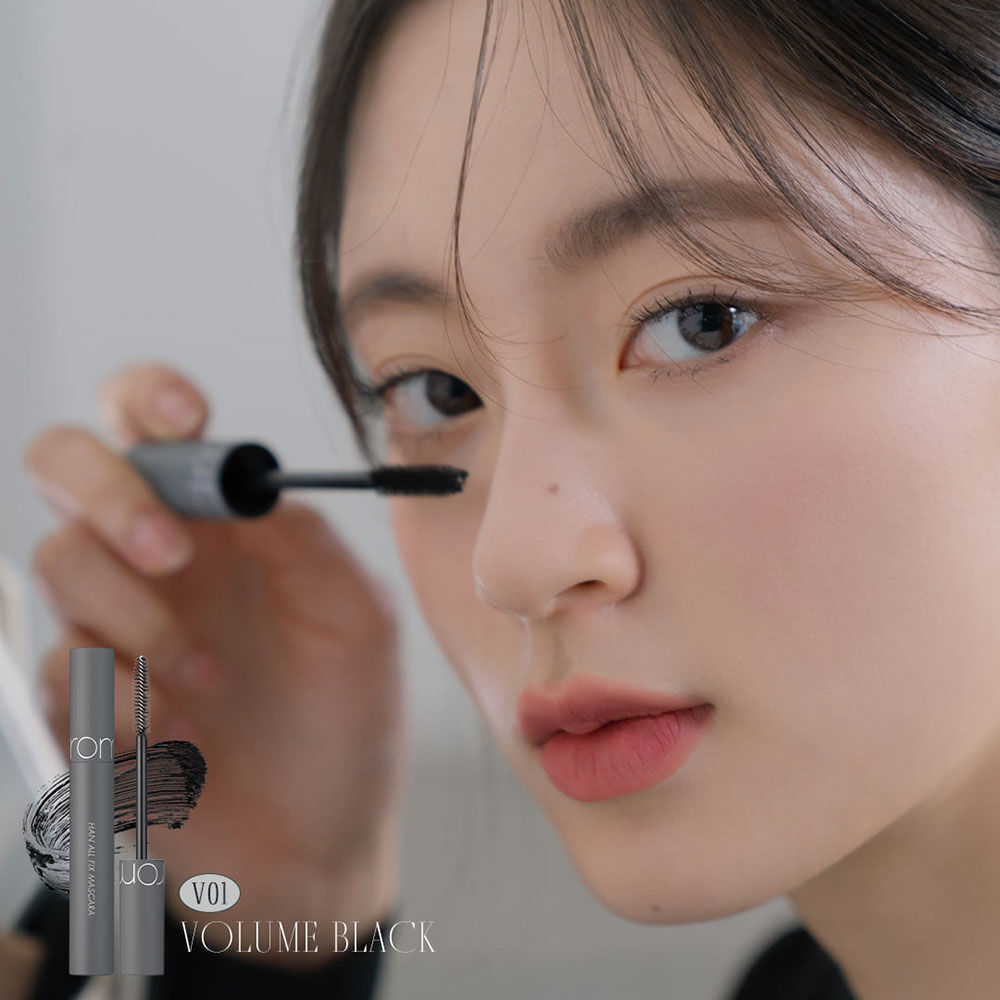 มาสคาร่าโรแมนด์ Romand Hann All Fix Mascara L01 Long Black