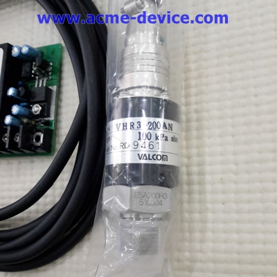 Pressure VALCOM รุ่น VHR3-200AN, VP-A5, 0 to 100kpa, Analog out 0-10V