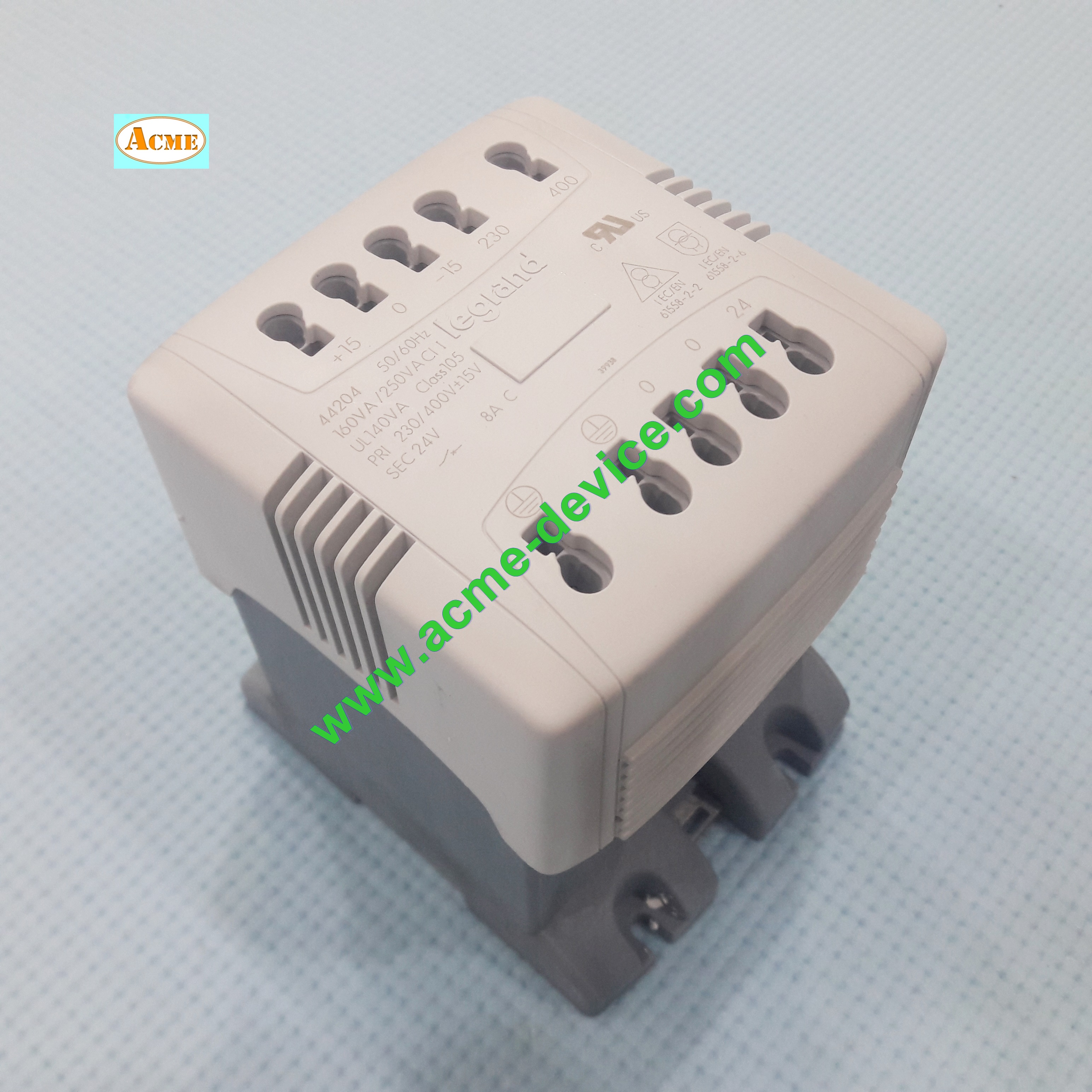 Transformer legrand รุ่น 44204, Pri.230/400V, Sec. 24V, 8A, 160VA