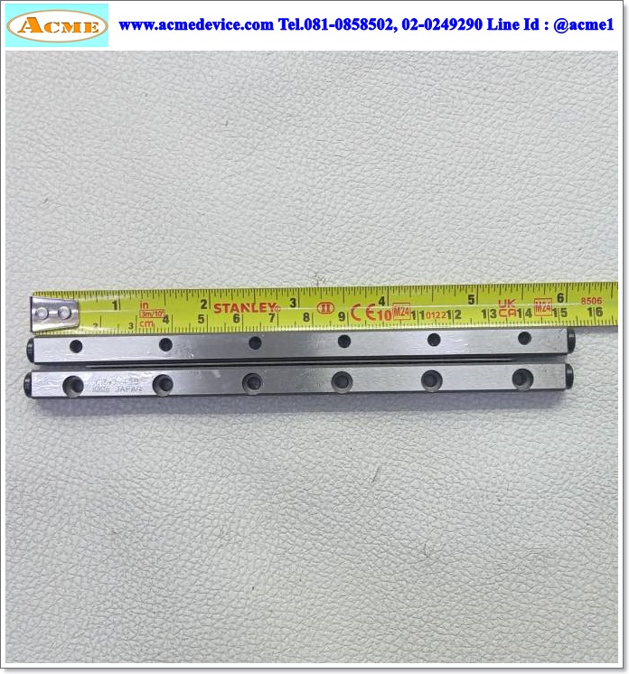 Cross-Roller Guide IKO รุ่น CRW3-150, รางสไลด์ขนาด 18 mm. x 150 mm., Stroke 70 mm.