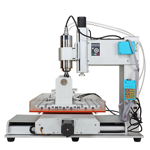 HV-6040 5 Axis Mini CNC 2200W Spindle Machine for Milling Engraving Wood, Brass, Acrylic