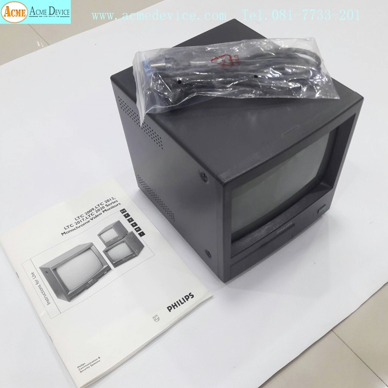 CRT Display Philips รุ่น 2009/61, AC/CA, 120V, 60Hz, 18W (New)