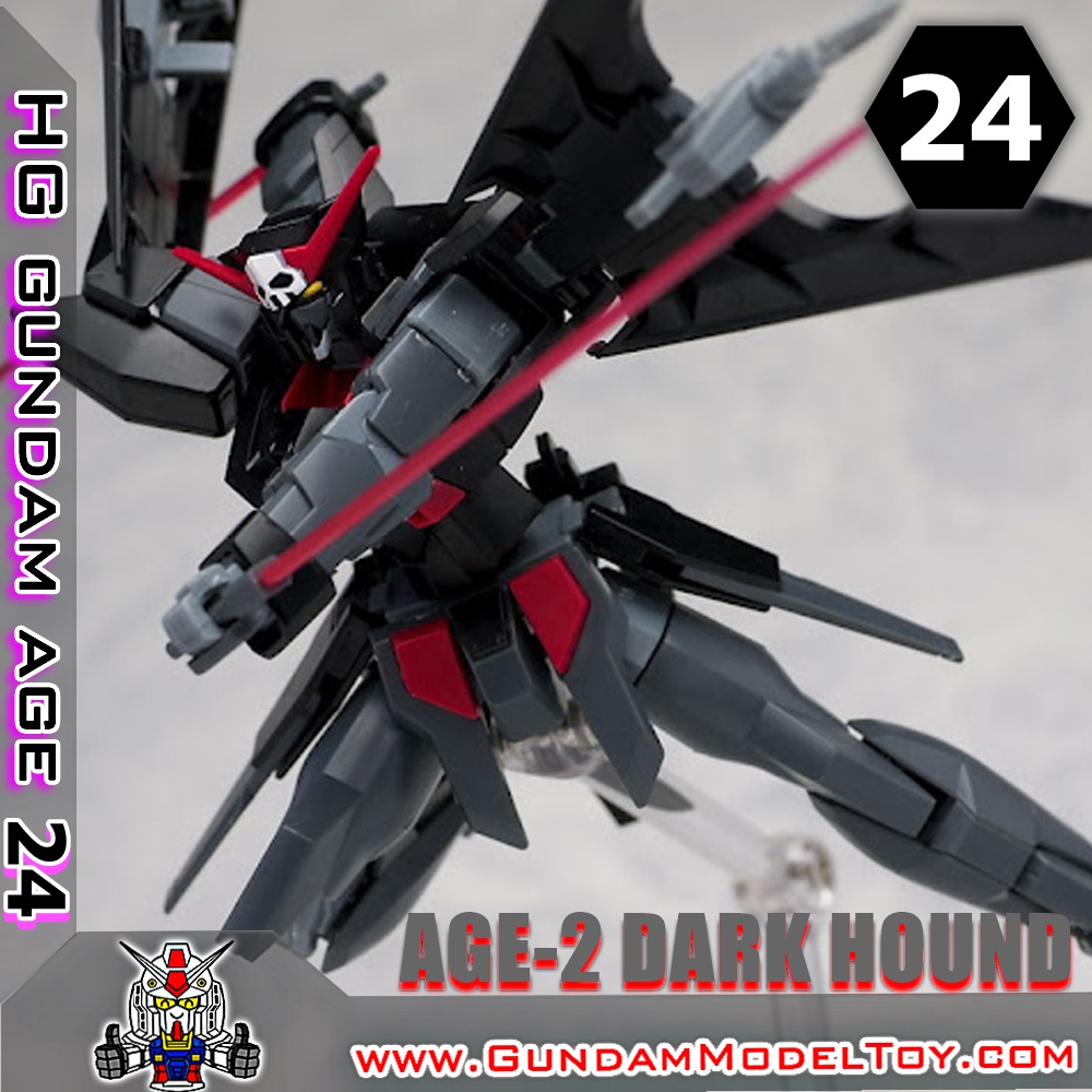 HGAGE 1/144 GUNDAM AGE-2 DARK HOUND กันดั้ม เอจ ทู ดาร์ค ฮาวนด์