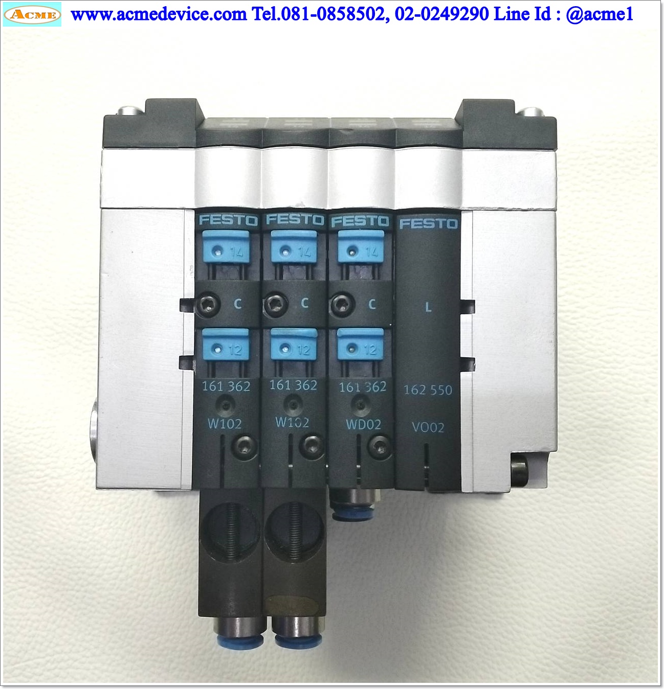Solenoid Valve Festo รุ่น CPV-14-VI (18210) + CPV14-GE-MP-4 (18263)