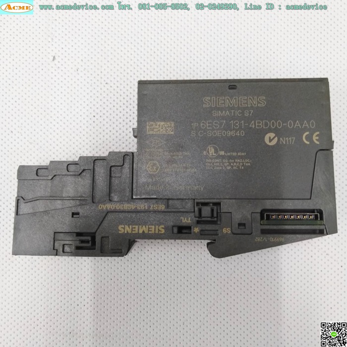 PLC SIEMENS SIMATIC S7 รุ่น 6ES7131-4BD00-0AA0 + Base