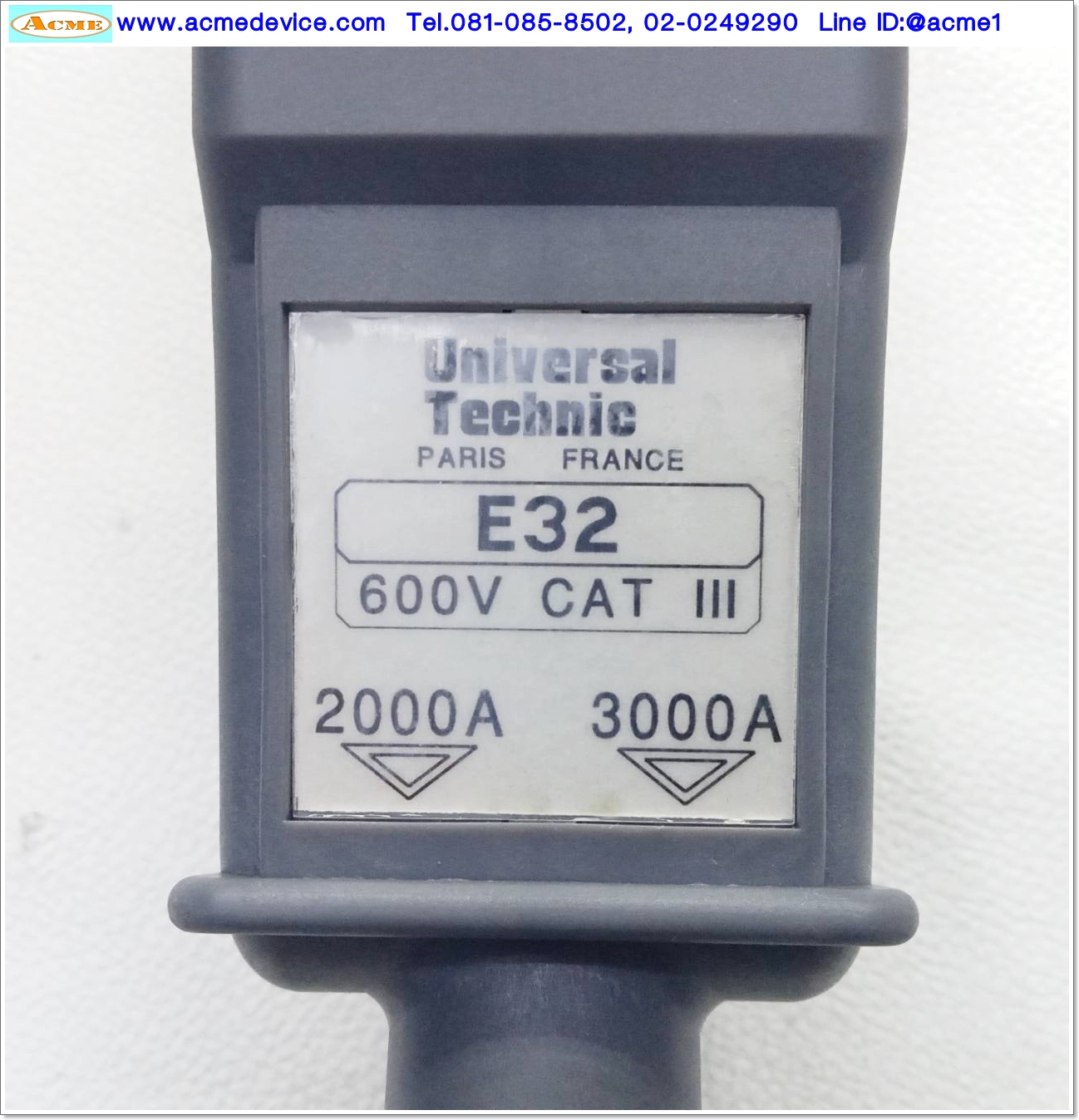 current clamp Universal Technic รุ่น E32, AC Input, 1A...3200A