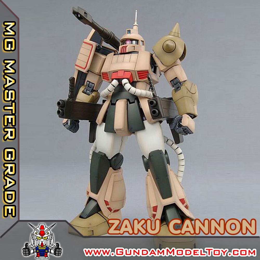 BANDAI MG 1/100 MS-06K ZAKU CANNON ซาคุ แคนนอน โมเดล กันดั้ม กันพลา PS TOYLAND