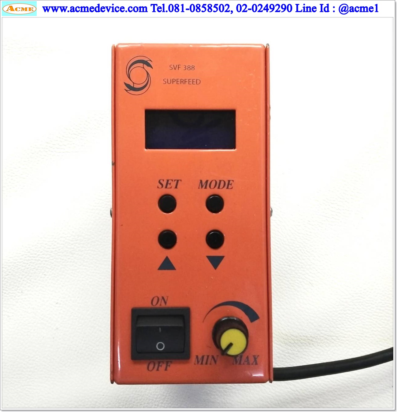 Bowl Feeder Fujicon รุ่น HSF-140/R2, ขนาด 200 x 155 mm. & Controller SVF-388