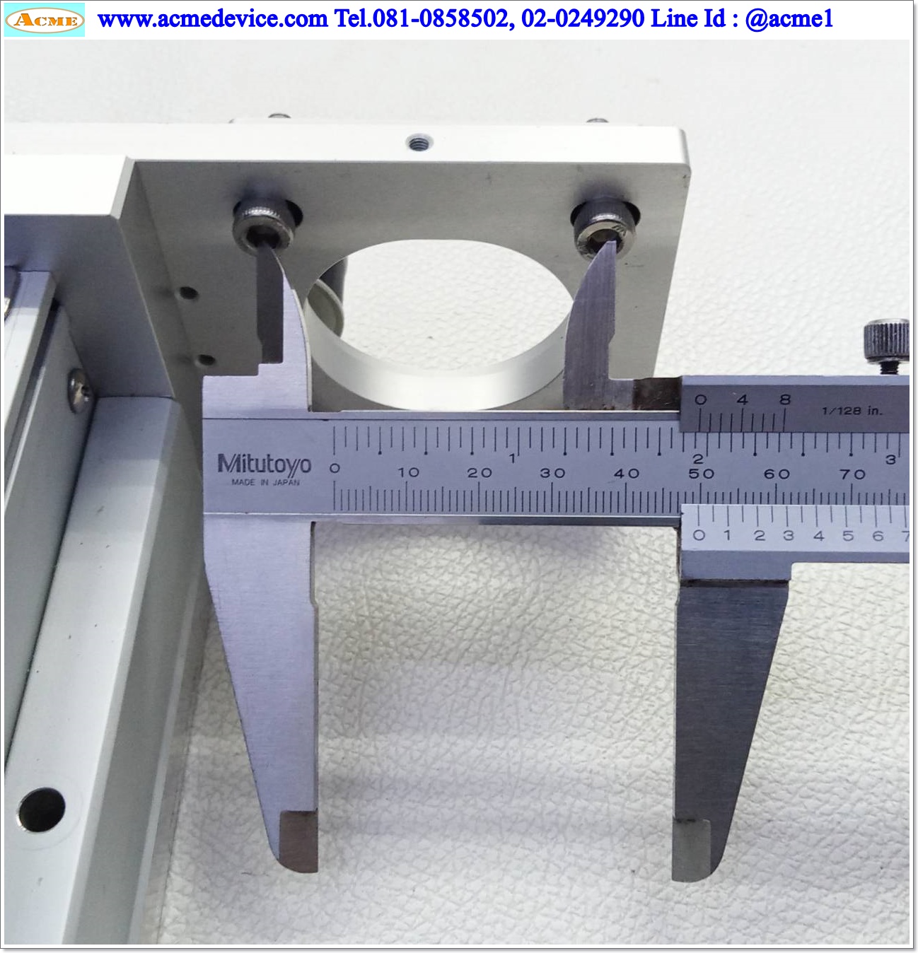 แกนสำเร็จรูป Ball Screw Sunvision รุ่น SGA8L-10-250, ขนาด 80 x 505 mm., แกนโต 15 mm, Stroke 250 mm., Pit 10 mm.