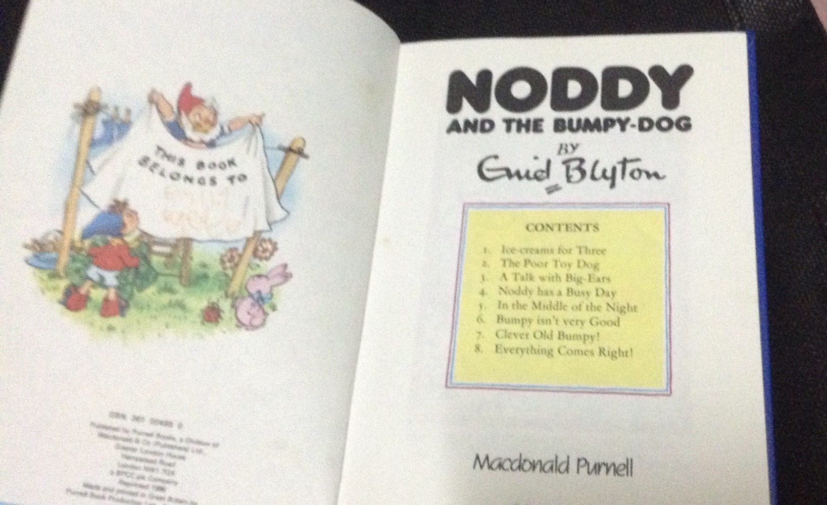 Noddy and the bumpy dog ปกแข็ง ราคา 100
