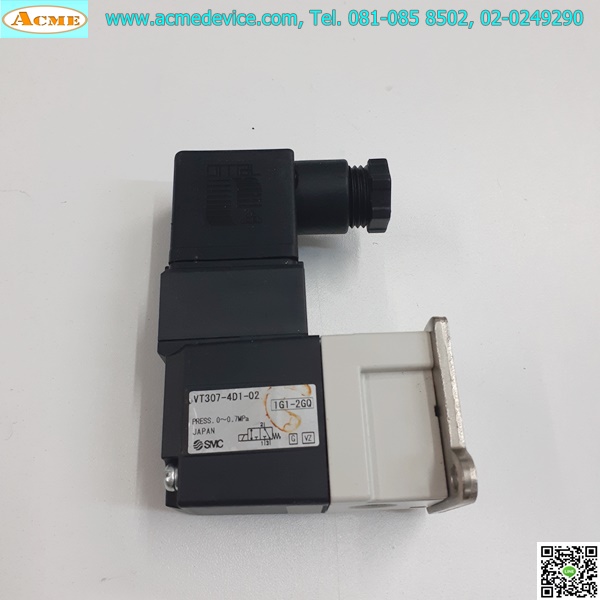 Solenoid Valve SMC รุ่น VT307-4DI-02