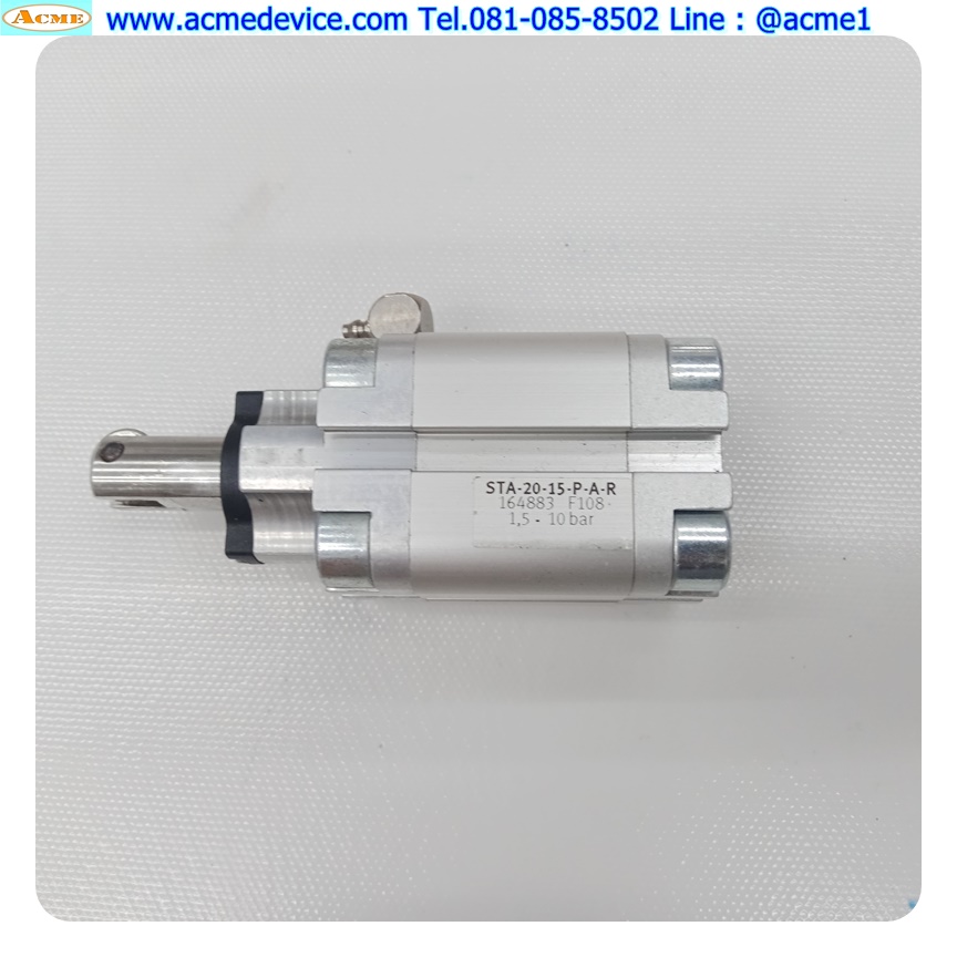 Air Cylinder Festo รุ่น STA-20-15-P-A-R, Bore 20 mm., Stroke 15 mm.