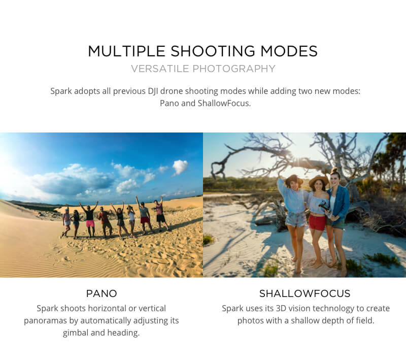 Dji SPARK Drone สีขาว (สินค้ารับประกัน 1ปีโดย SYNNEX)