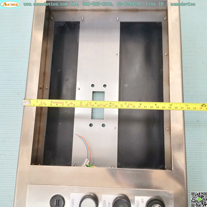 กล่องใส่ HMI Touch Screen รุ่น 15", Stainless, ขนาด 274 mm.x 444 mm.x 86 mm.