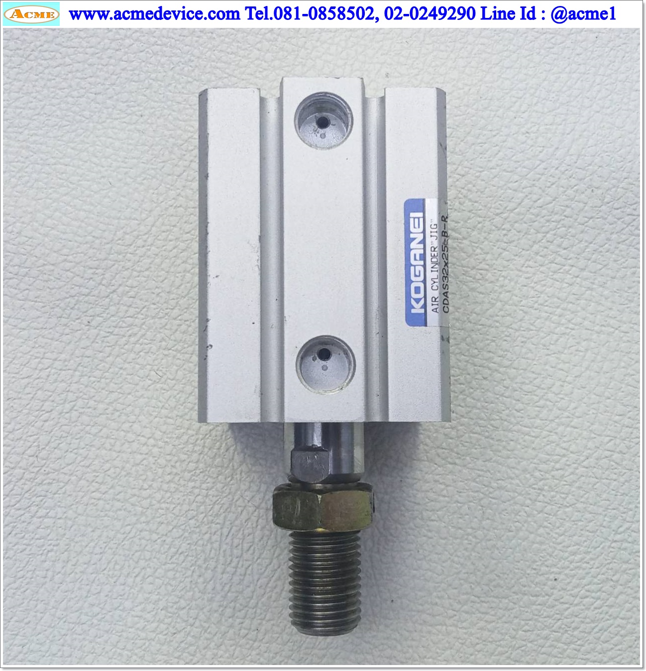 Air Cylinder KOGANEI รุ่น CDAS32x25-B-R, Bore 32 mm., stroke 25 mm.