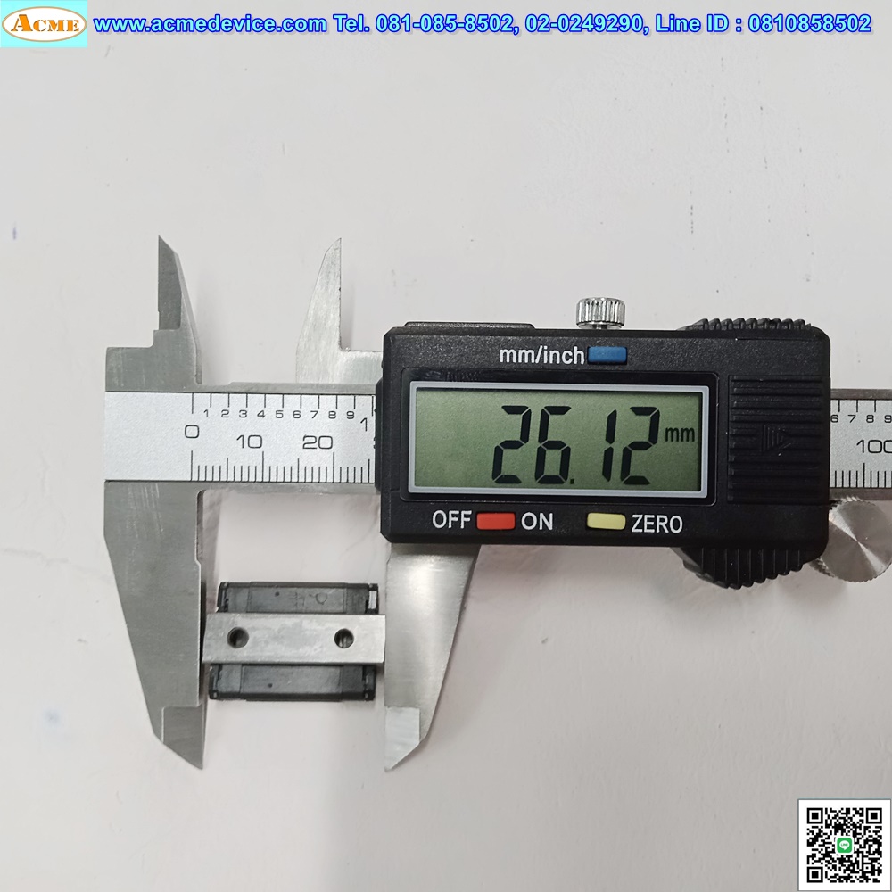 Linear Block and Rail THK รุ่น SRS7M, รางสไลด์ขนาด 7 mm x 26 mm