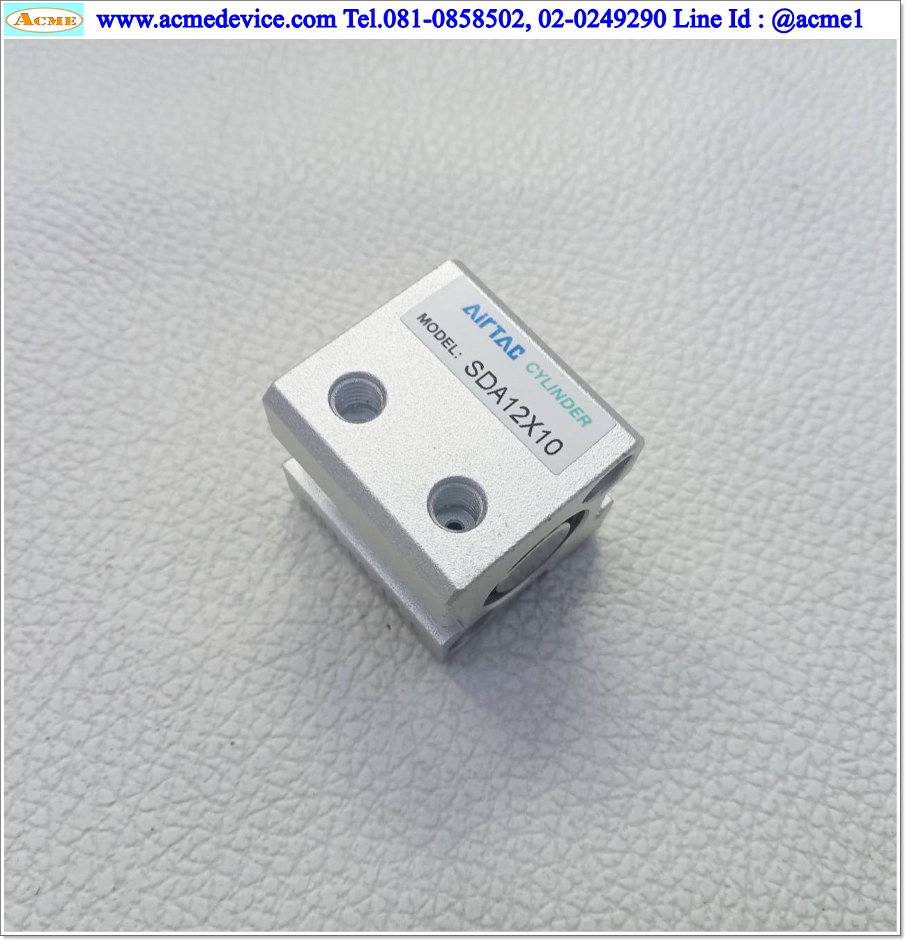 Air Cylinder AirTAC รุ่น SDA12x10, Bore 12 mm., Stroke 10 mm.