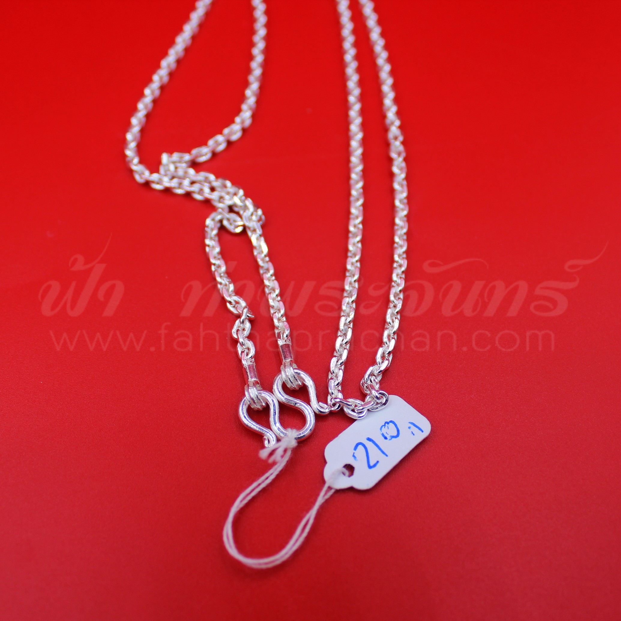 สร้อยคอเงินแท้ 92.5 ลายคตกิต