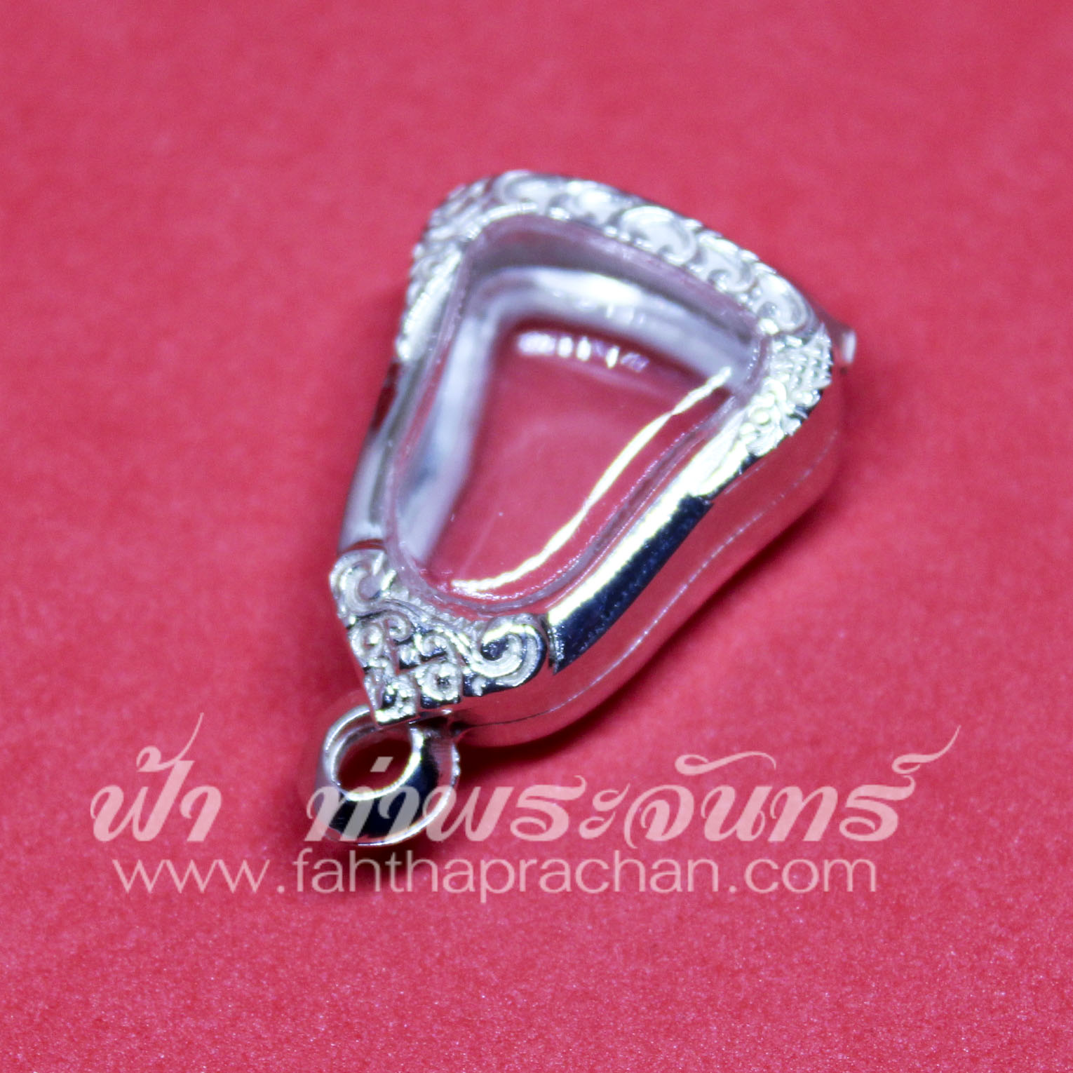 ตลับปิดตาน้ำเต้า วัดโคนอน เงินขัดเงา