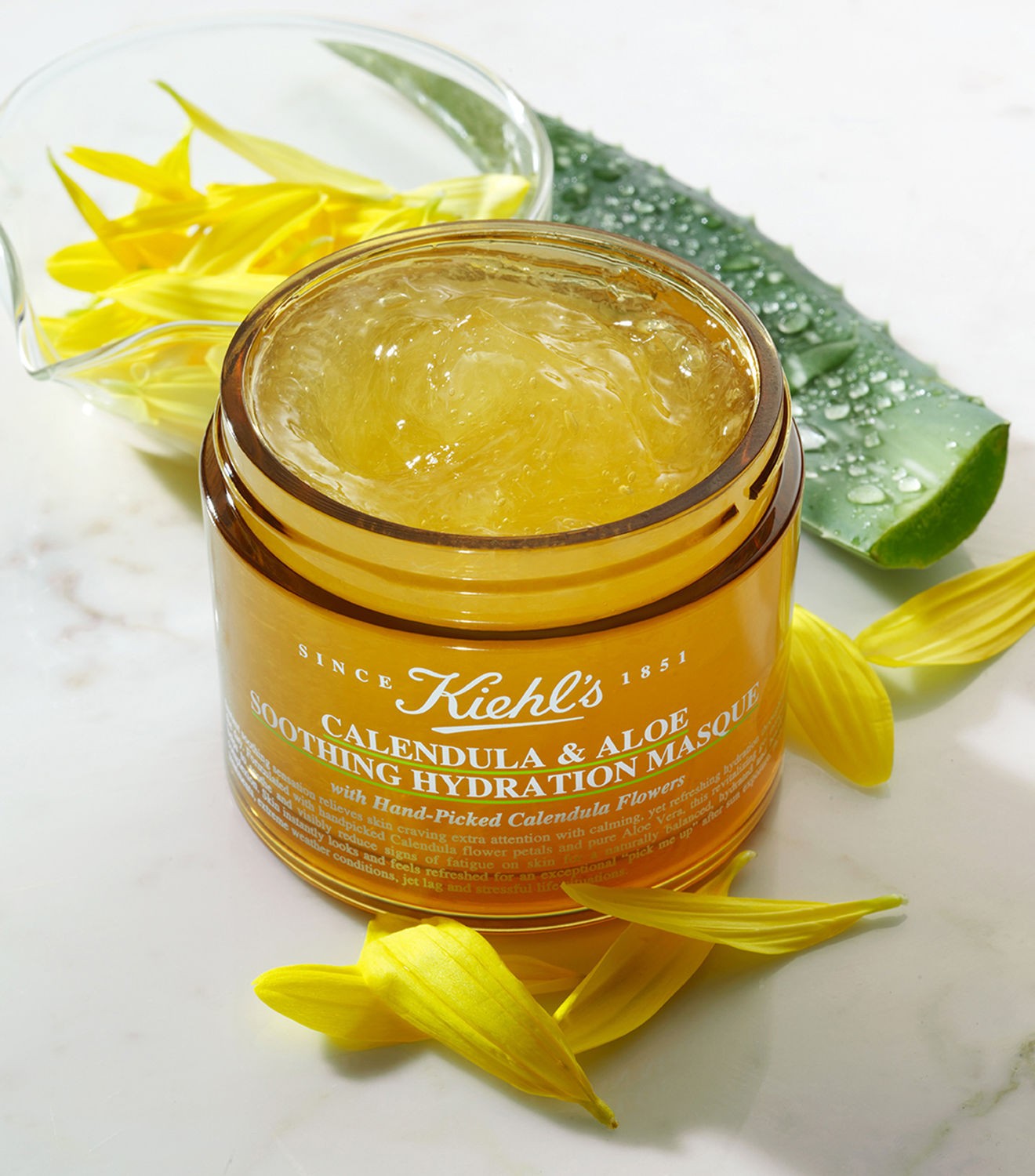 บำรุงผิวหน้าคีลส์ Kiehl's Calendula & Aloe Mask 28ml