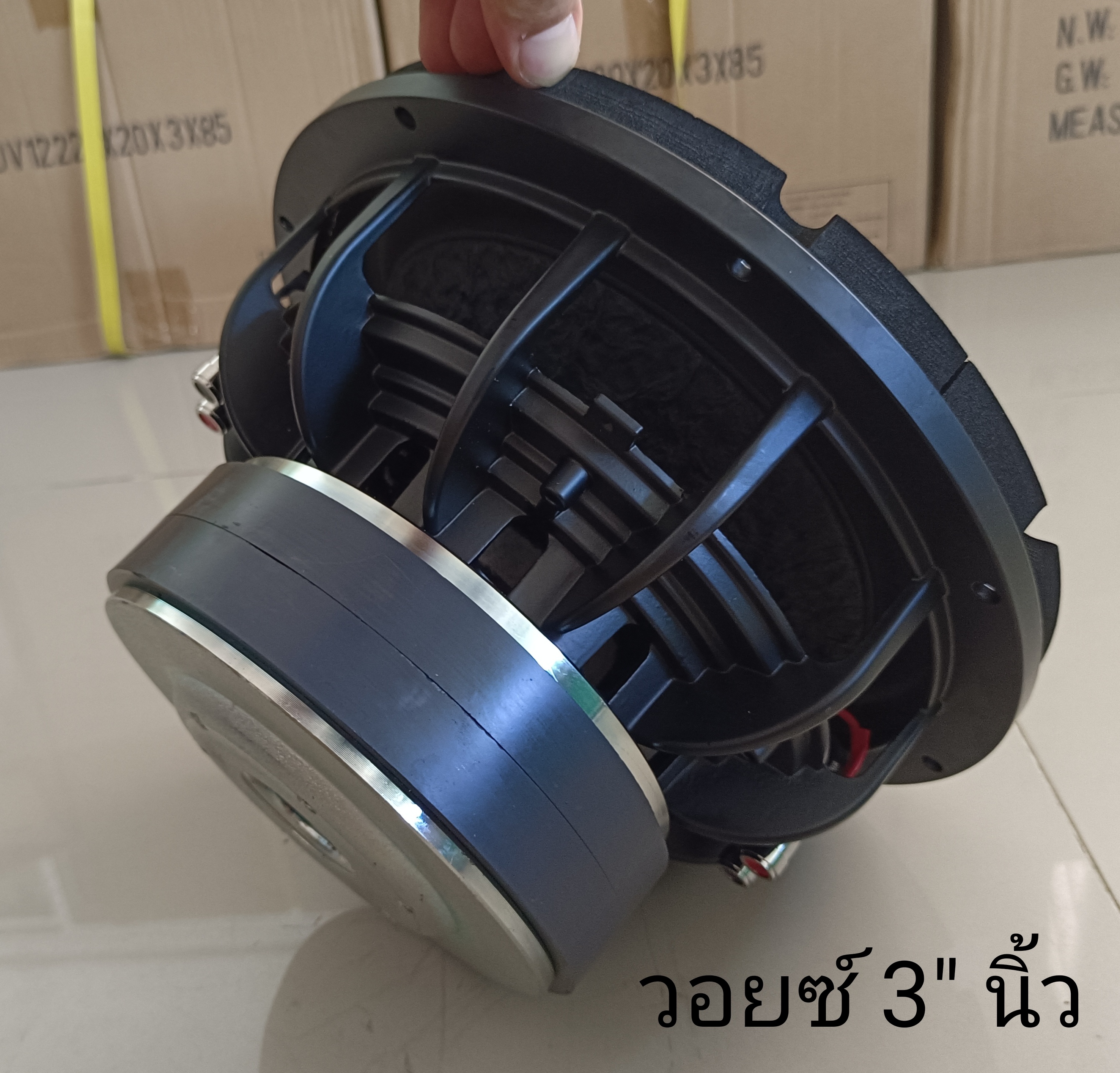 ลำโพง 10" 170x20x2v3" วอยซ์ 3" จำนวน 1คู่