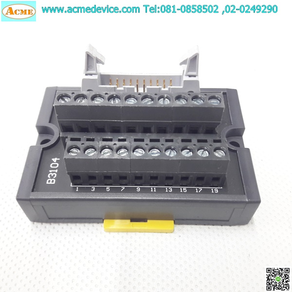 Terminal Block รุ่น B3104, 20 Pin