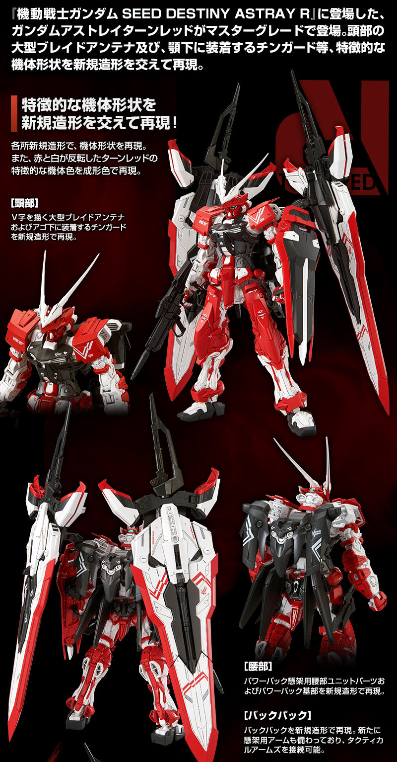  MG GUNDAM ASTRAY TURN RED