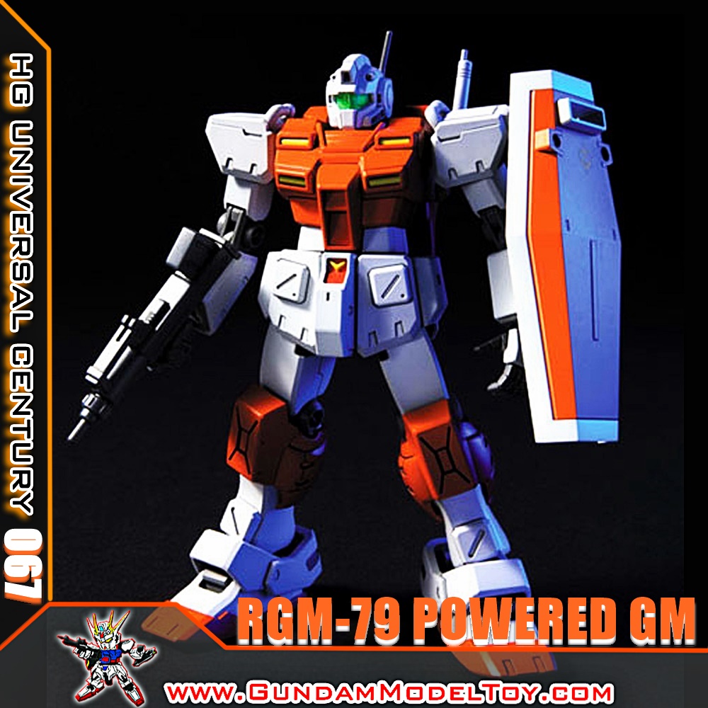 BANDAI HG 1/144 RGM-79 POWERED GM พาวเวอร์ด จีเอ็ม โมเดล กันดั้ม กันพลา PS TOYLAND HGUC