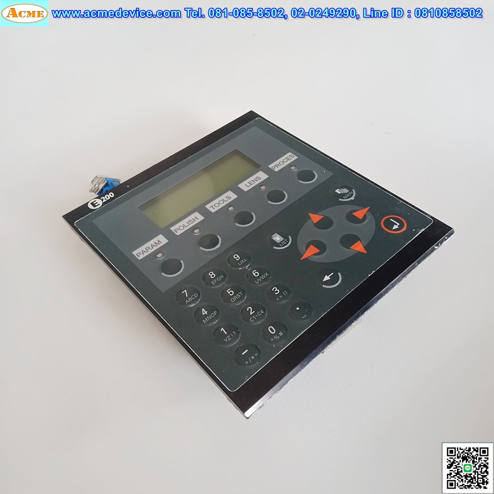 HMI Text Panel Beijer รุ่น E200, Type 02800F, 24Vdc (RS422/RS232)