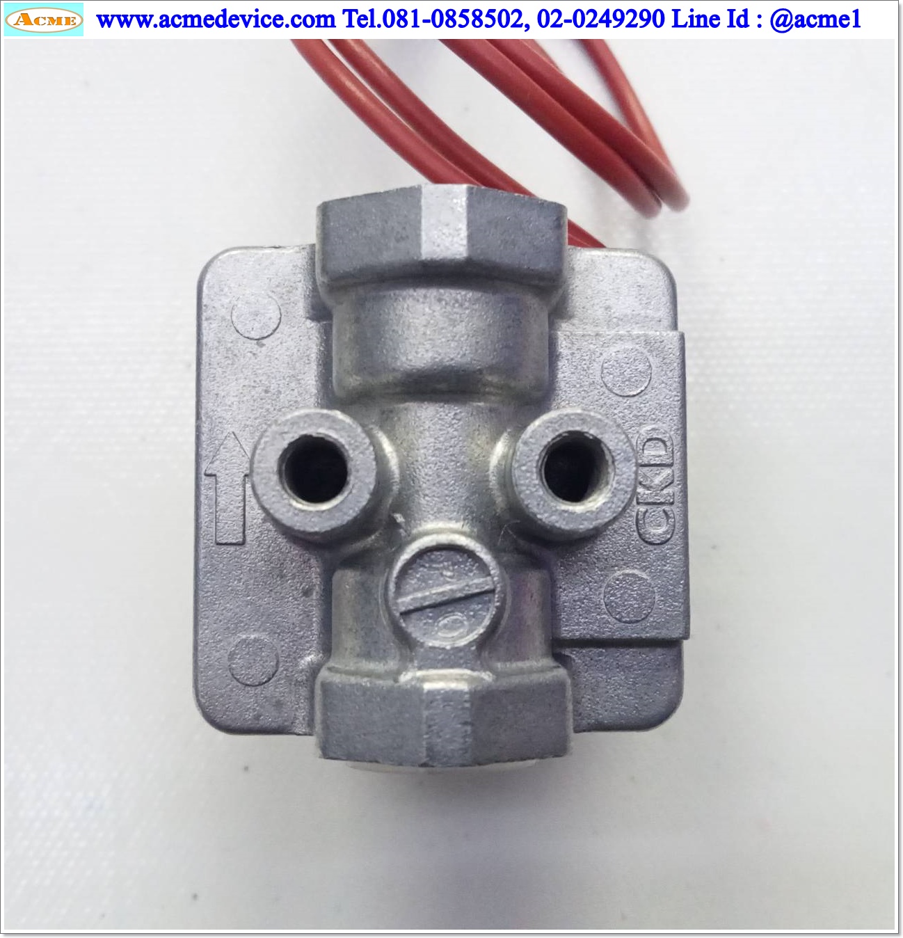 Solenoid valve CKD รุ่น AB21-02-5, 0.4MPa, 220V