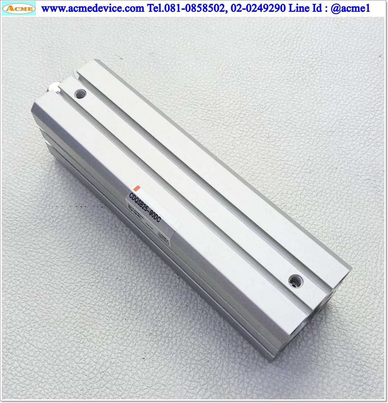 Air Cylinder SMC รุ่น CDQSB25-90DC, Bore 25 mm., stroke 90 mm.