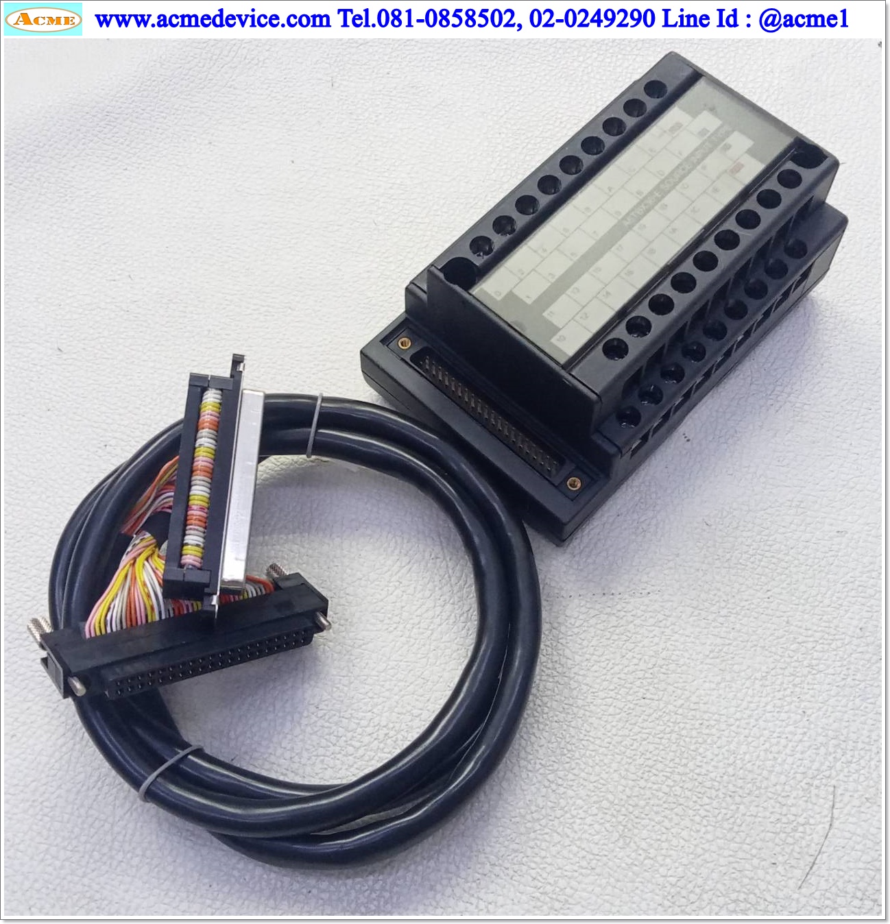 Terminal Block Mitsubishi รุ่น A6TBX36-E, AC10TB-E, A6TB-E, 1M, Input module