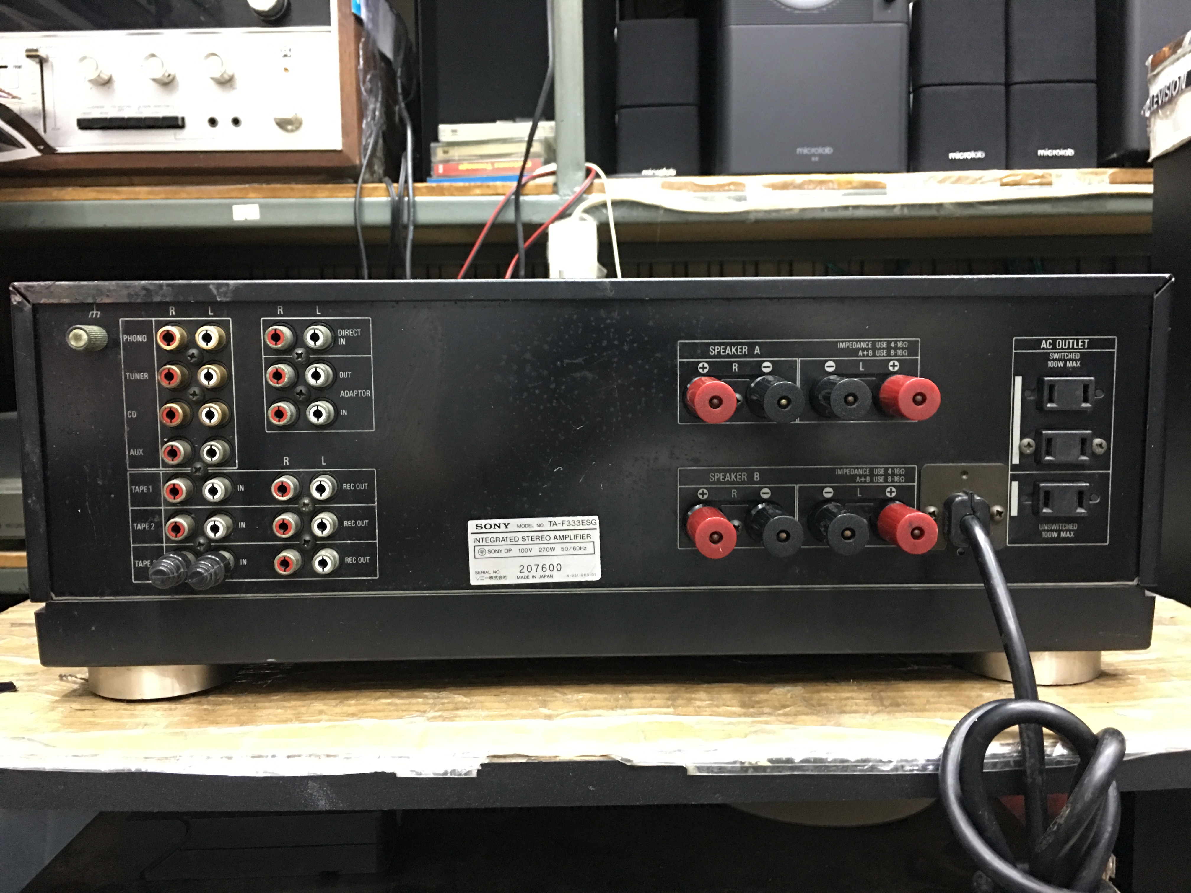 Sony TA-F333ESG Stereo Integrated Amplifier