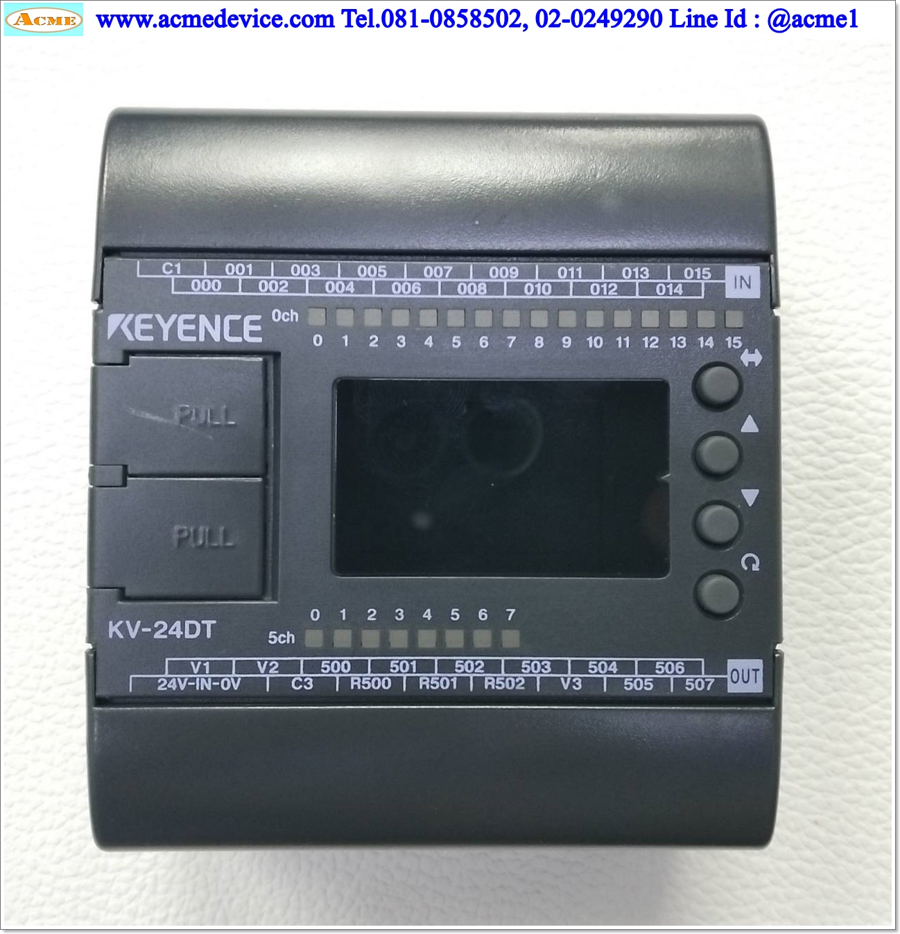 PLC Keyence รุ่น KV-24DT, 24VDC