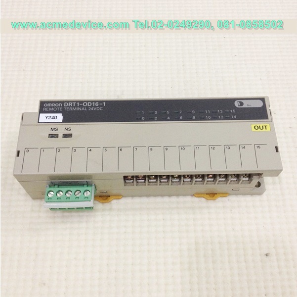 Remote Terminal Omron รุ่น DRT1-OD16-1 (Output PNP)