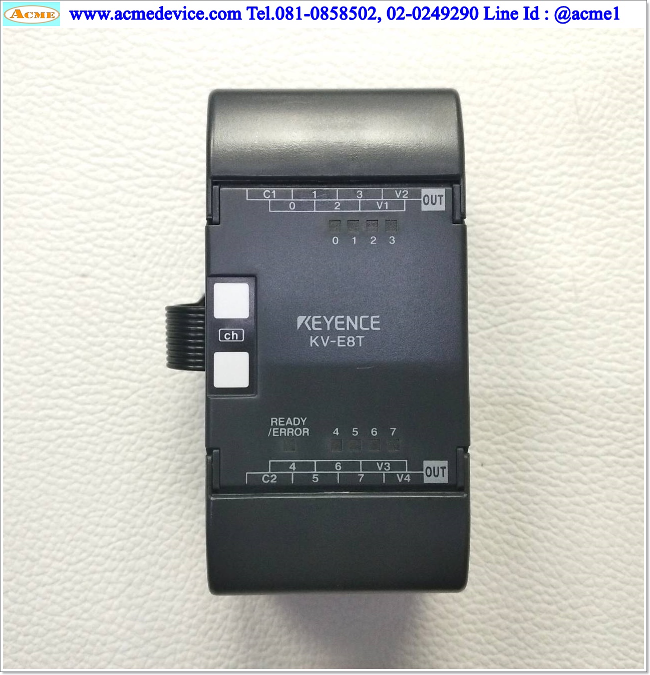 PLC Keyence รุ่น KV-E8T