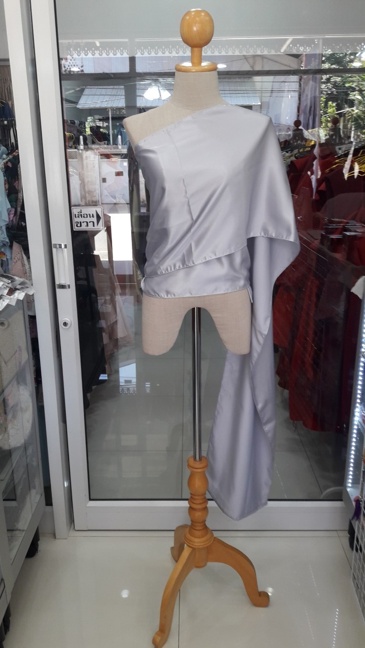 สไบสีเทา
