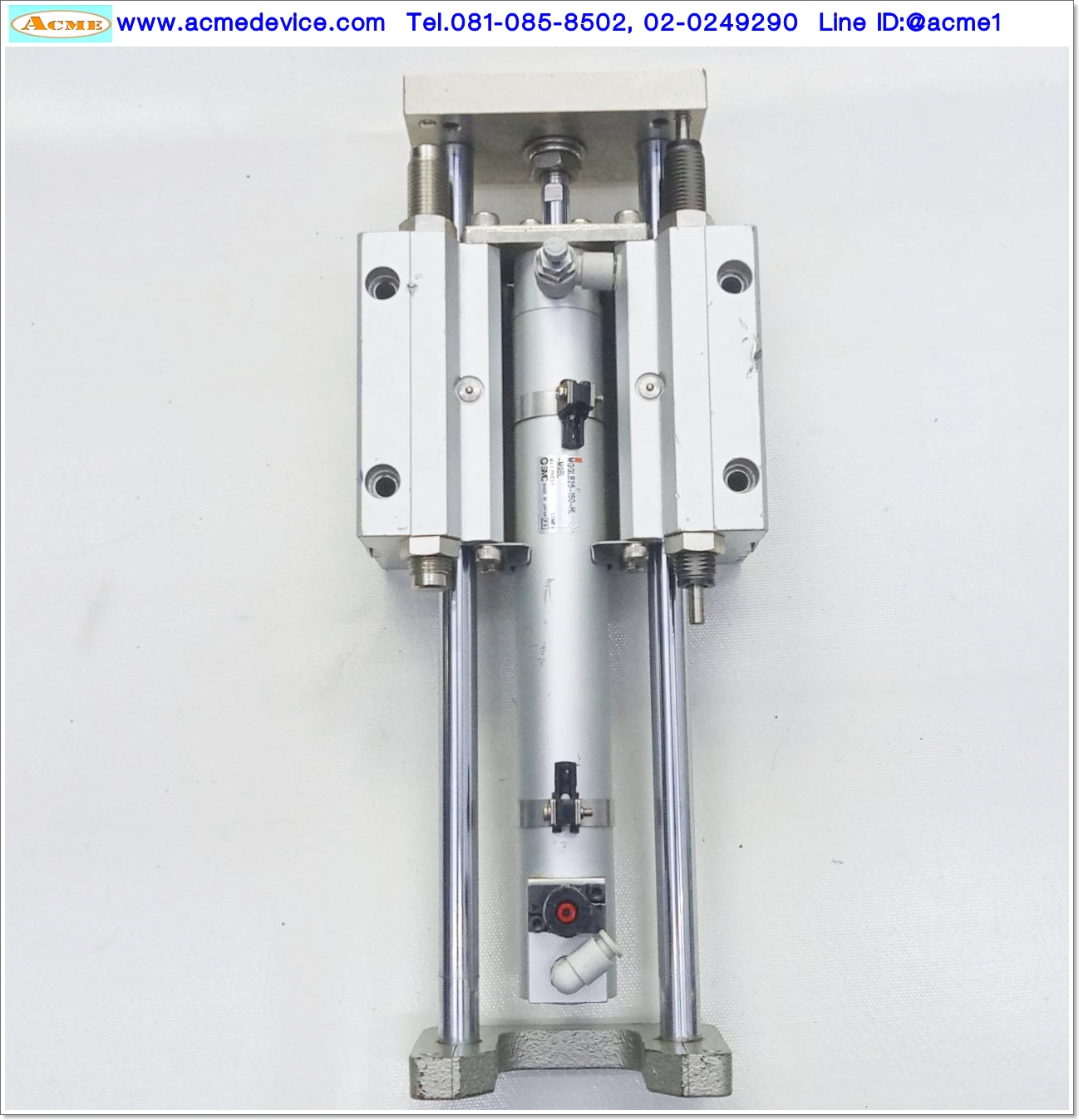 Air Cylinder SMC รุ่น MGGLB25-150-HL-M9BL, Bore 25 mm., Storke 150 mm.