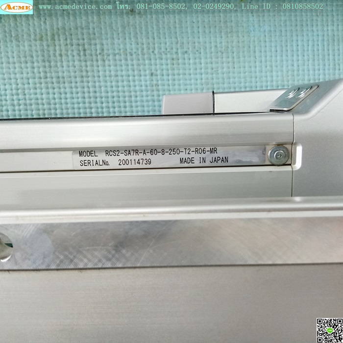 Slider IAI Drive รุ่น SSEL-C-2-100A-60A-CC-0-2 & RCS2-SS8R-A-100-10-700-T2-X04-MR, Stroke 700 mm. + RCS2-SA7R-A-60-8-250-T2-R06-MR, Stroke 250 mm.