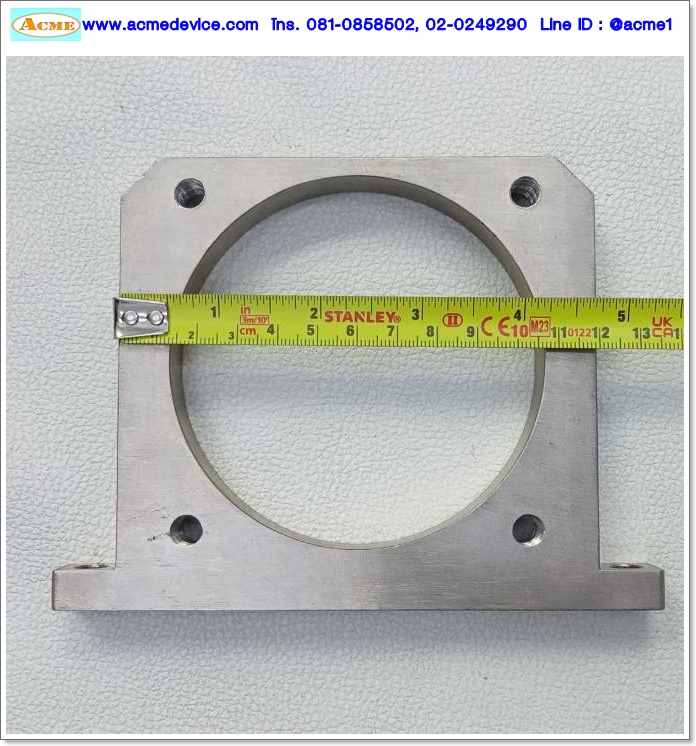 หน้าแปลนมอเตอร์ DIY รุ่น Aluminium, ระยะรูยึด 85 mm, หนา15mm, Dia. 94 mm.