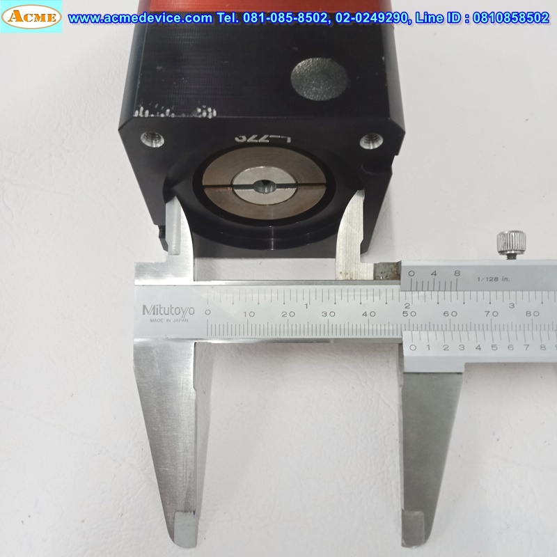 Gear Head Thomson รุ่น XDT60-010, Ratio 10:1, เพลาเข้า 6.25 mm, ออก 16 mm, for □ 61x61 ∅ 50.5