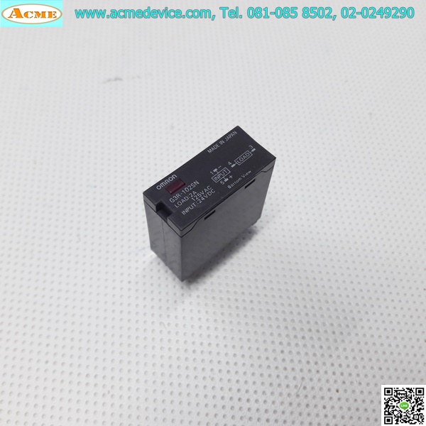 Solid State Relay Omron รุ่น G3R-102SN, Input 24 Vdc, Output 125Vac 2A