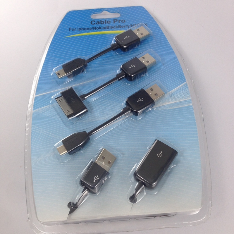 สายชาร์จ Iphone/Nokia/BlackBerry/etc