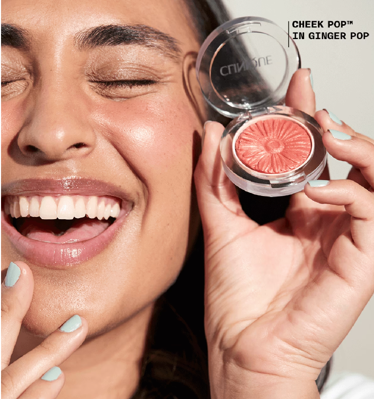 บลัชออนคลินิก Clinique Blush on Cheek Pop # Ginger Pop