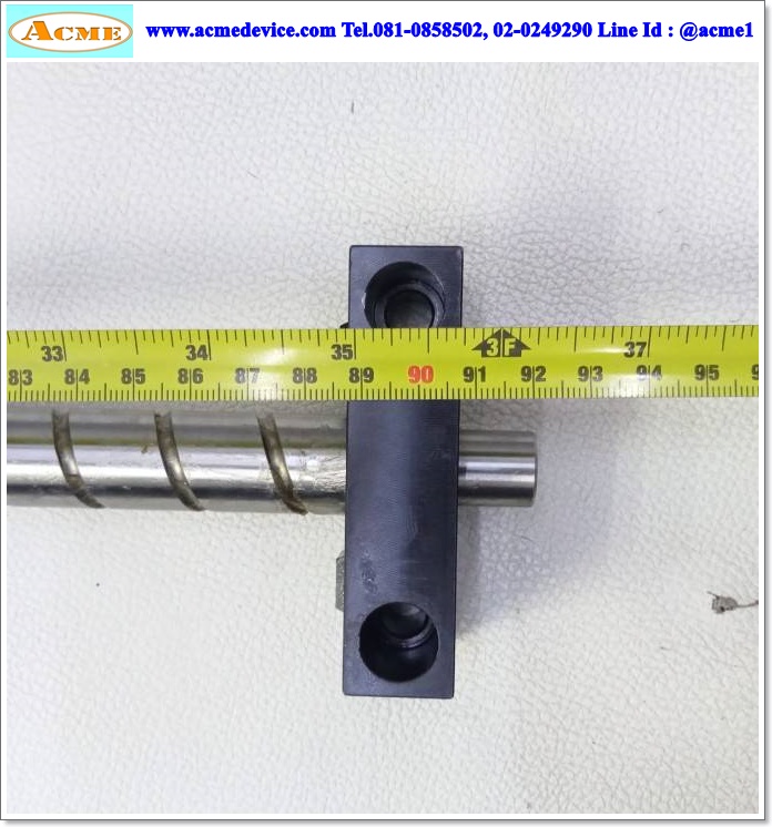 Ball Screw THK รุ่น KHD02916, แกนโต 20 mm.,ยาว 920 mm., Stroke 745 mm., Pit 20 mm.