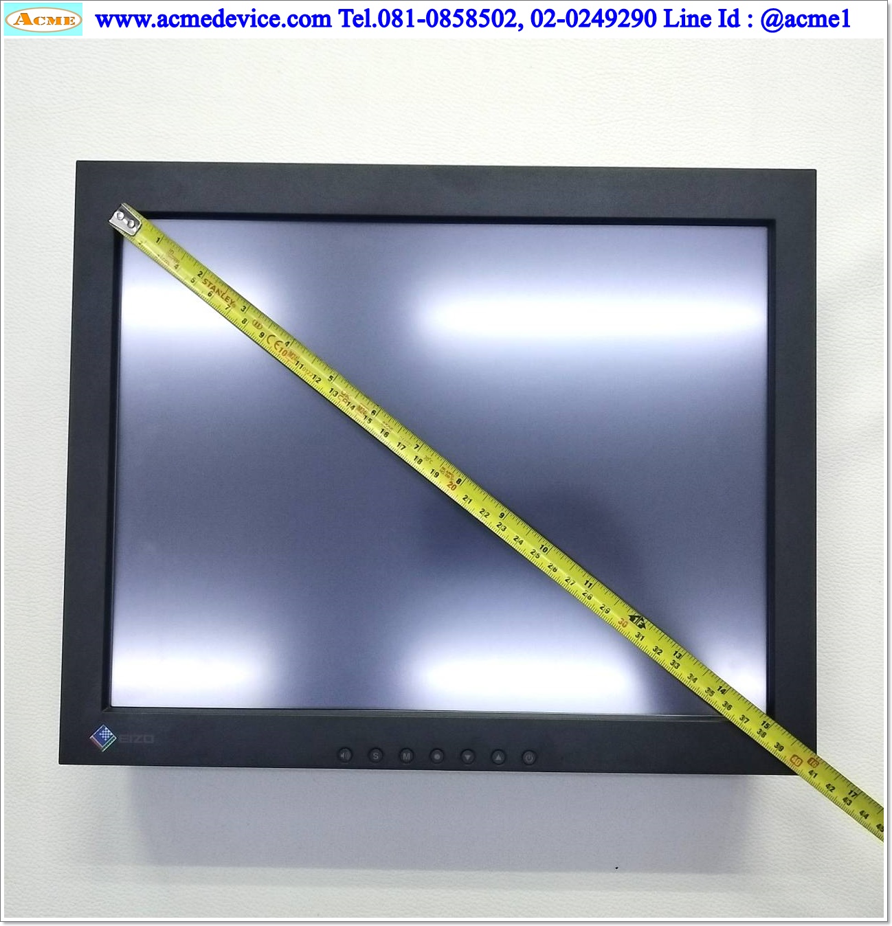 LCD Touch Monitor DuraVision รุ่น FDX1501T-A, Interface DVI, VGA, USB, RS232, 15", 100-240V